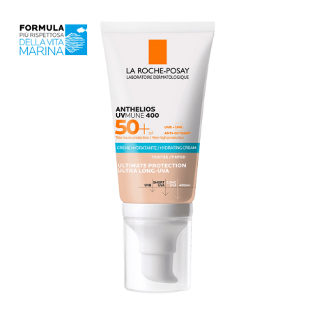 LA ROCHE POSAY ANTHELIOS UVMUNE CREMA IDRATANTE SPF50+ COLORATO 50 ML
