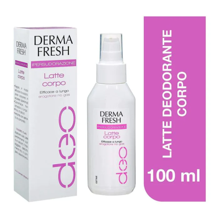 DERMAFRESH IPERSUDORAZIONE Deodorante Latte Corpo No Gas 100ml
