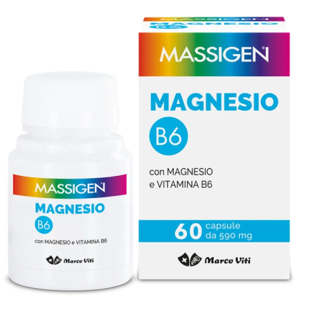 MARCO VITI FARMACEUTICI MASSIGEN MAGNESIO B6 60 CAPSULE