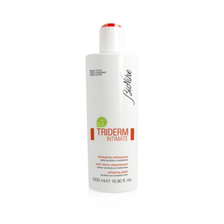 TRIDERM INTIMATE DETERGENTE RINFRESCANTE - DETERGENTE INTIMO EFFETTO FRESCO PER UOMO E DONNA - 500 ML