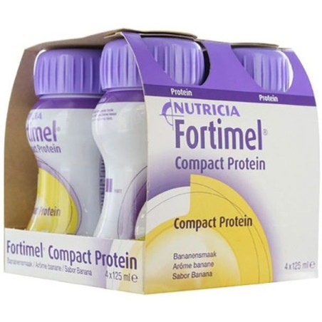 FORTIMEL COMPACT PROTEIN BANANA 4X125 ML