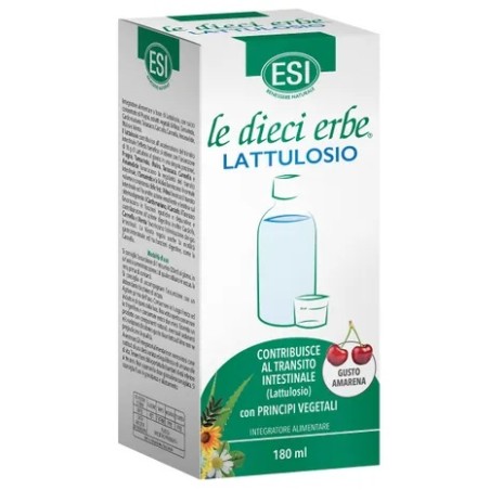 ESI - Le Dieci Erbe Lattulosio 180 Ml - Integratore Per Il Transito Intestinale
