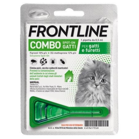 Frontline Combo Soluzione Spot-On Gatti 1 Pipetta Monodose