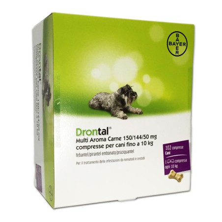 Drontal Multi Aroma Carne 102 compresse Bayer