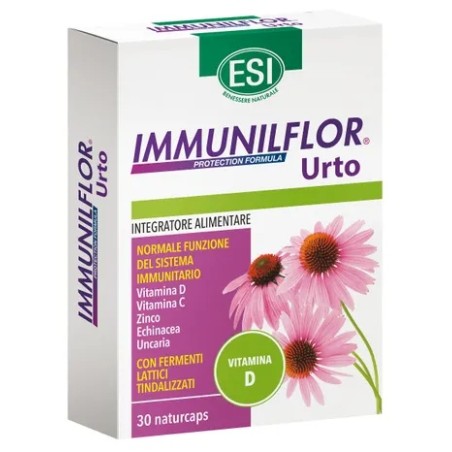 Esi Immunilflor Urto Integratore con Vitamina D 30 Naturcaps