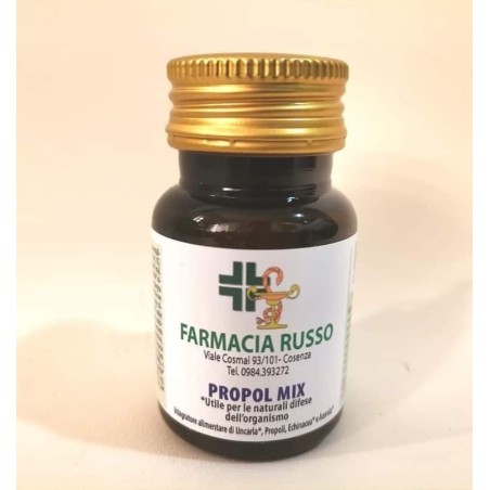 INTEGRATORE DIFESE DELL' ORGANISMO 50 COMPRESSE CON UNCARIA, PROPOLI, ECHINACEA, ACEROLA IN VITAMINA C  PROPOL MIX