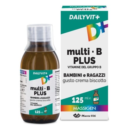 DAILYVIT+ MULTI B INTEGRATORE VITAMINE MINERALI SCIROPPO 125 ML