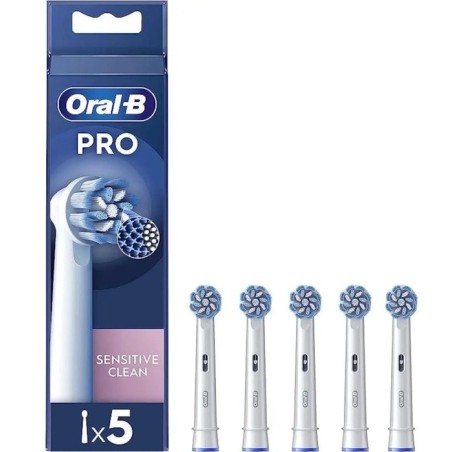Oral-B Power Refill EB50 Sensitive Clean 5 Testine Di Ricambio