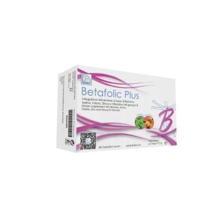 Betafolic Plus integratore per ridurre la stanchezza 30 Capsule