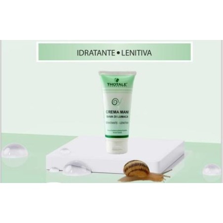 CREMA MANI BAVA DI LUMACA E ACIDO IALURONICO 100 ML. THOTALE.