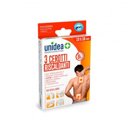 UNIDEA CEROTTO RISCALDANTE 3 PZ