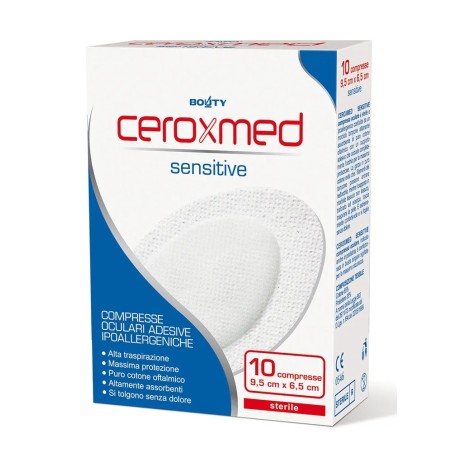 Ceroxmed Sensitive Compresse Oculari 9,5x6,5 cm 10 Pezzi