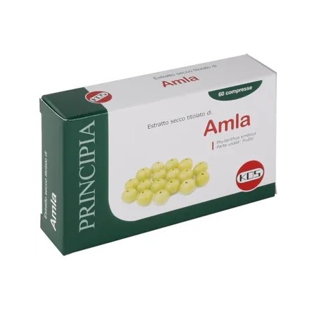 KOS PRINCIPIA - AMLA ESTRATTO SECCO INTEGRATORE ALIMENTARE, 60 COMPRESSE