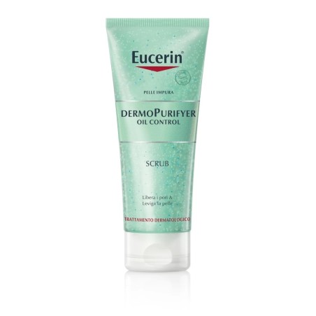 Eucerin DermoPurifyer Oil Control Scrub Detergente Levigante 100 ml