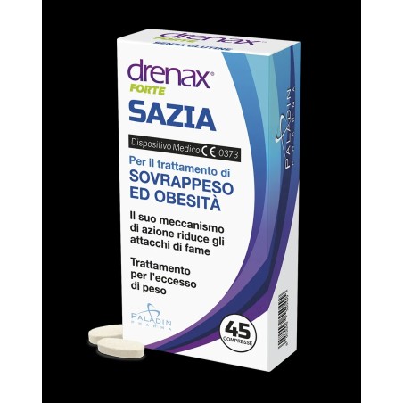 Drenax Forte Sazia integratore per il sovrappeso 45 compresse