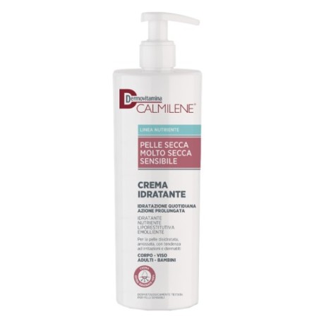 Dermovitamina Calmilene Crema Idratanete Pelle Secca e Sensibile 500 ml