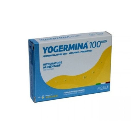 Yogermina Neo 100 Miliardi Integratore 10 Capsule
