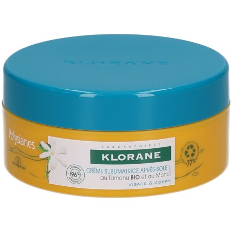 Klorane Crema Sublimatrice Doposole Viso e Corpo Tamanu e Monoi 200 ml