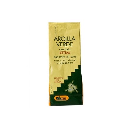 ARGILLA VERDE VENTILATA ATTIVATA 500 GR
