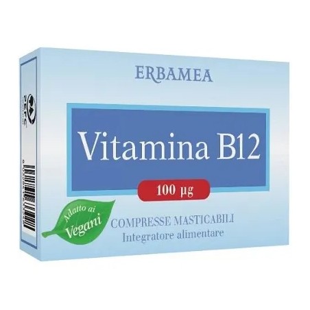 Erbamea Vitamina B12 90 Compresse Masticabili