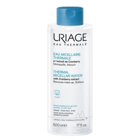 Uriage eau micellaire thermale pelli normali secche 500 ml