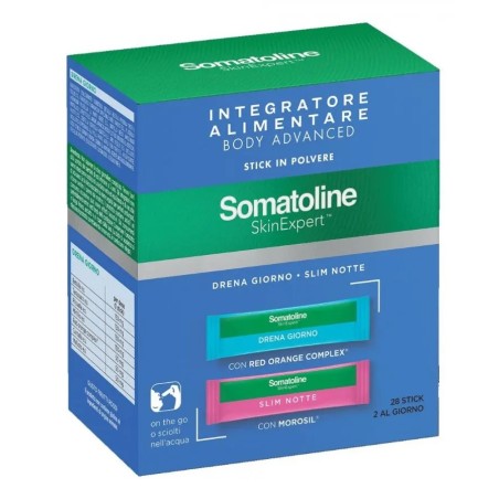 Somatoline Body Advanced Integratore Per Cellulite 28 Stick