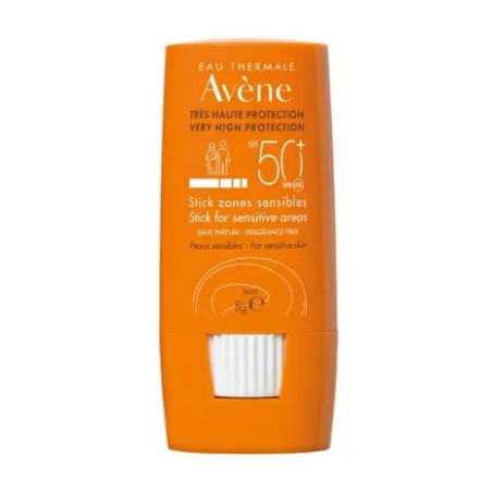 Avène Solare Stick Large Zone Sensibili SPF 50+ 8 g