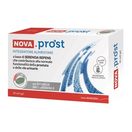 Nova Prost Integratore Per La Prostata 30 Capsule Softgel