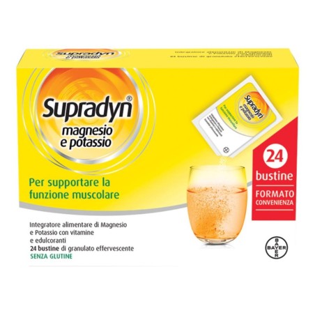 Supradyn Magnesio e Potassio Integratore Alimentare 24 buste