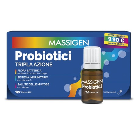 Massigen Probiotici 10 flaconcini