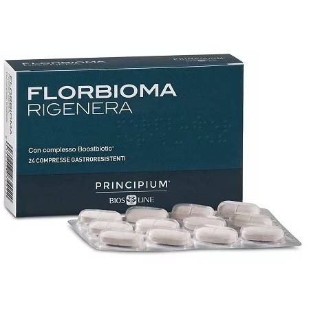 BIOSLINE PRINCIPIUM FLORBIOMA RIGENERA 24 COMPRESSE