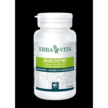 Erba Vita Biancospino 125 Tavolette 400mg