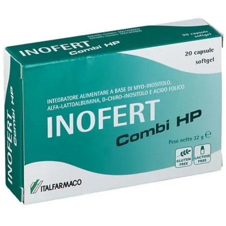 INOFERT COMBI HP 20 CAPSULE SOFT GEL INTEGRATORE PER OVAIO POLICISTICO E FERTITILÀ - ITALFARMACO