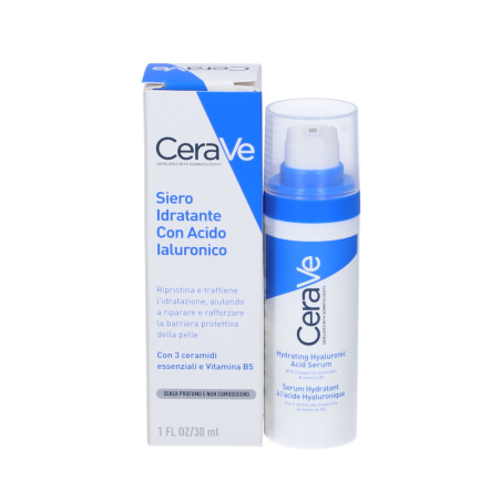 Cerave Siero Idratante Viso All'Acido Ialuronico 30ml