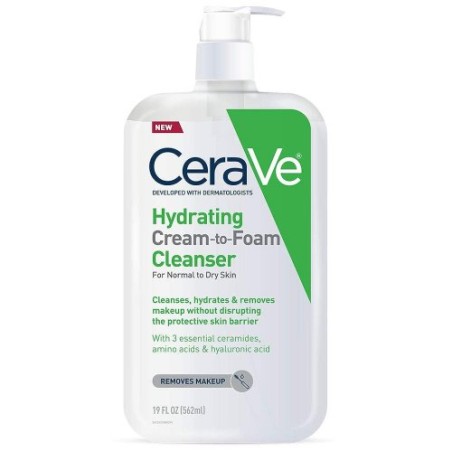 CERAVE CREAM TO FOAM CLEANSER 473 ML