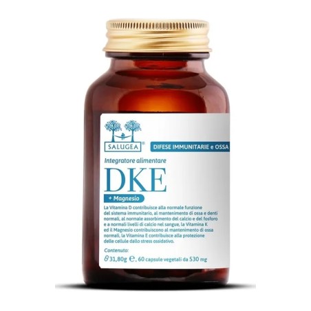 Salugea DKE + Magnesio 60 Capsule - Integratore Vitaminico