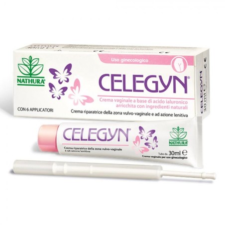 CELEGYN CREMA VAGINALE 30ML CON ACIDO IALURONICO 6 APPLICATORI