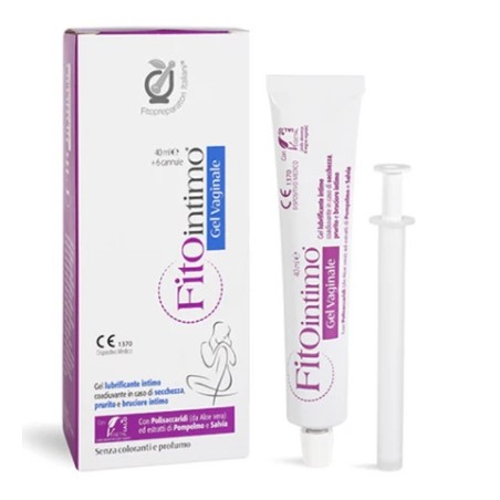 Fitopreparatori Italiani Fitointimo Gel Lubrificante Intimo 40 Ml + 6 Cannule