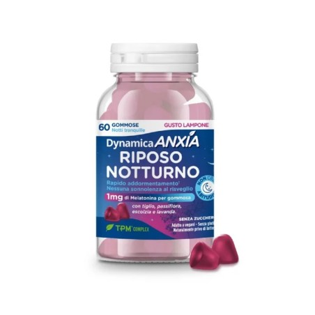 Dynamica Anxia - Riposo Notturno Integratore Alimentare, 60 gommose
