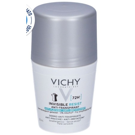 Vichy Invisible Resist 72h Deodorante Roll On 50ml
