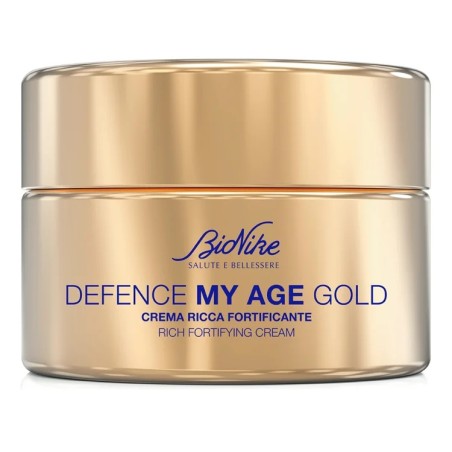 Bionike Defence My Age Gold Crema Ricca - Crema giorno fortificante antietà - 50 ml