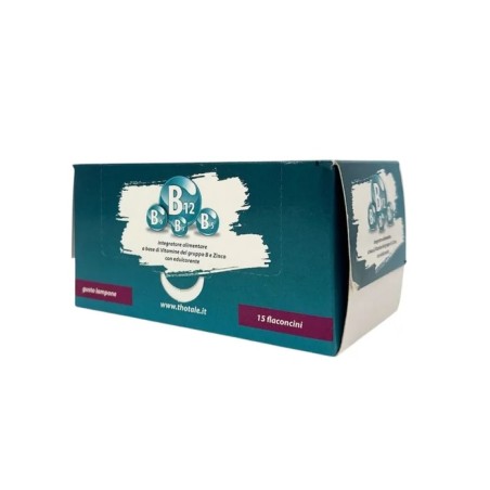 Thotale Vitamina B12 Integratore Alimentare, 12 flaconcini