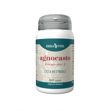 AGNOCASTO 60 CAPSULE PER SINDROME PREMESTRUALE UTILE PER CURARE I DISTURBI LEGATI AL CICLO MESTRUALE  È IN GRADO DI AGIRE