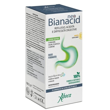 Aboca NeoBianacid 70 compresse limone