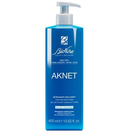 Aknet detergente viso-corpo 400 ml