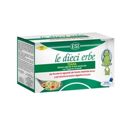 Esi Le Dieci Erbe Tisana Digestiva 20 Filtri