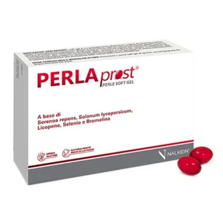 Perlaprost 15 perle soft gel per infiammazione prostata e vie urinarie - Nalkein Sa