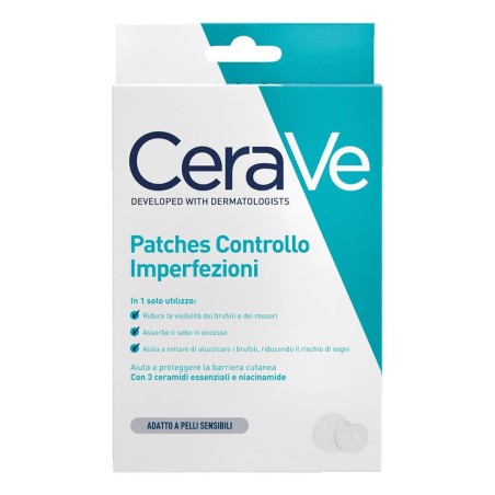 Cerave Patches Controllo Imperfezioni Con Ceramidi E Niacinamide 22 Pezzi