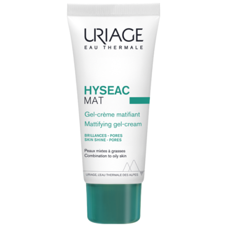 URIAGE HYSEAC MAT 40 ML CREMA TRATTAMENTO OPACIZZANTE SEBO-NORMALIZZANTE OPACIZZANTE  CON ACQUA TERMALE E GLICERINA  AFFIN