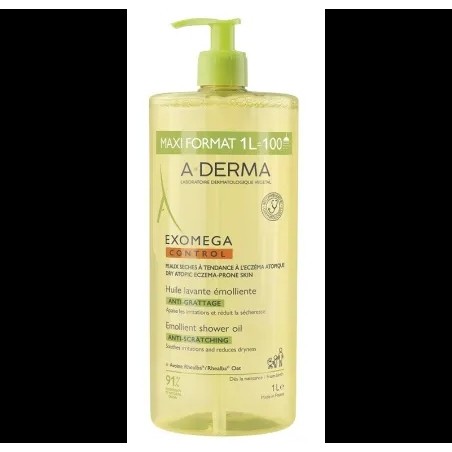 A-Derma Exomega Control Olio Lavante Delicato Emolliente 1 Litro